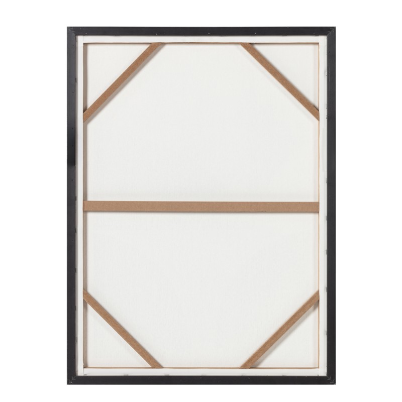 PRISMA ΠΙΝΑΚΑΣ ΔΙΑΚΟΣΜΗΣΗΣ 60x80x3.2cm ΚΑΜΒΑΣ ΠΟΛΥΧΡΩΜΟ MDF ΜΑΥΡΟ