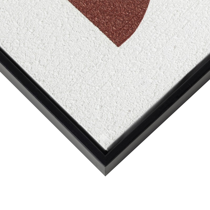 PRISMA ΠΙΝΑΚΑΣ ΔΙΑΚΟΣΜΗΣΗΣ 60x80x3.2cm ΚΑΜΒΑΣ ΠΟΛΥΧΡΩΜΟ MDF ΜΑΥΡΟ