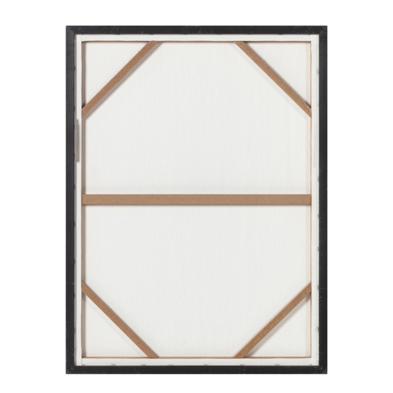 PRISMA ΠΙΝΑΚΑΣ ΔΙΑΚΟΣΜΗΣΗΣ 60x80x3.2cm ΚΑΜΒΑΣ ΠΟΛΥΧΡΩΜΟ MDF ΜΑΥΡΟ