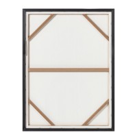 ROVA ΠΙΝΑΚΑΣ ΔΙΑΚΟΣΜΗΣΗΣ 60x80x3.2cm ΚΑΜΒΑΣ ΠΟΛΥΧΡΩΜΟ MDF ΜΑΥΡΟ