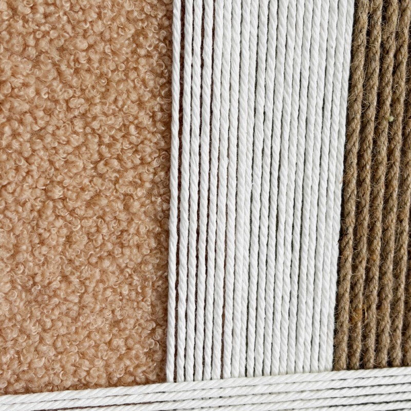 FIBRA ΠΙΝΑΚΑΣ ΔΙΑΚΟΣΜΗΣΗΣ ΜΕ ΚΟΡΝΙΖΑ 80x120x3cm ΚΑΜΒΑΣ ΠΟΛΥΧΡΩΜΟ ΣΧΟΙΝΙ ΜΑΥΡΟ