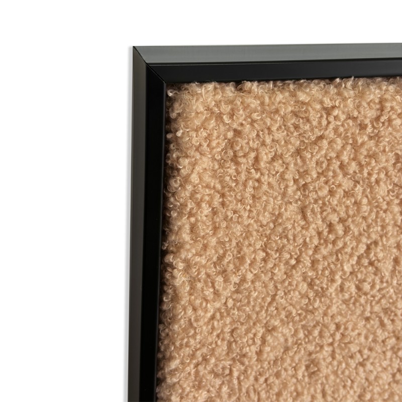 FIBRA ΠΙΝΑΚΑΣ ΔΙΑΚΟΣΜΗΣΗΣ ΜΕ ΚΟΡΝΙΖΑ 80x120x3cm ΚΑΜΒΑΣ ΠΟΛΥΧΡΩΜΟ ΣΧΟΙΝΙ ΜΑΥΡΟ