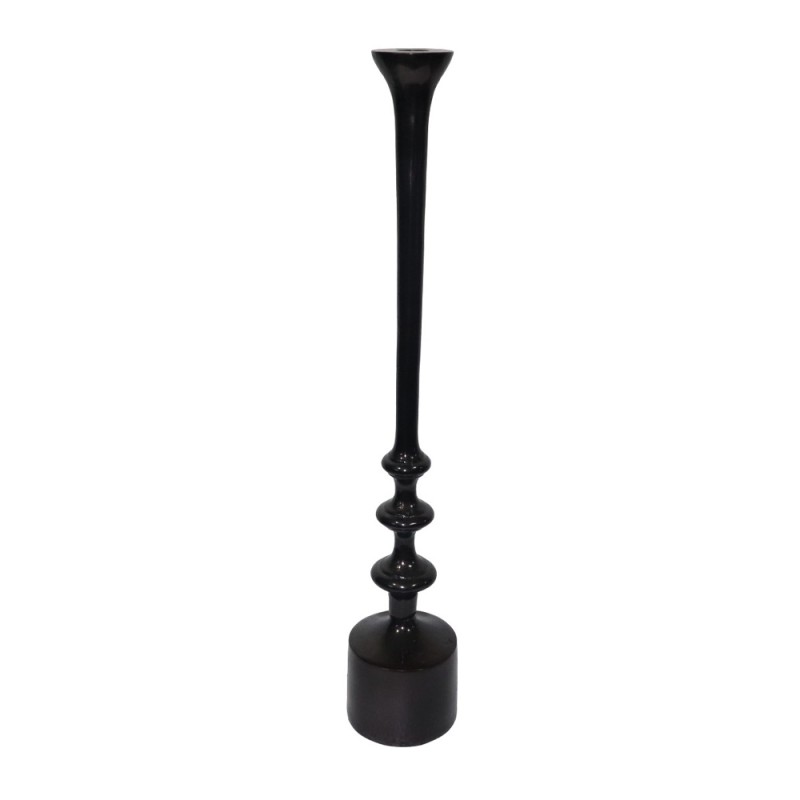 SIDIA ΚΗΡΟΠΗΓΙΟ 9.5x9.5x55cm ΑΛΟΥΜΙΝΙΟ ΜΑΥΡΟ GLOSSY