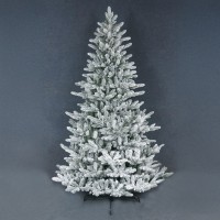 IMPERIAL EVERGREEN ΧΡΙΣΤΟΥΓΕΝΝΙΑΤΙΚΟ ΔΕΝΤΡΟ ΧΙΟΝΙΣΜΕΝΟ 125x125x180cm PE/PVC ΠΡΑΣΙΝΟ ΛΕΥΚΟ