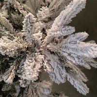 IMPERIAL EVERGREEN ΧΡΙΣΤΟΥΓΕΝΝΙΑΤΙΚΟ ΔΕΝΤΡΟ ΧΙΟΝΙΣΜΕΝΟ 140x140x210cm PE/PVC ΠΡΑΣΙΝΟ ΛΕΥΚΟ