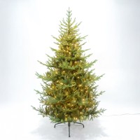 NATALE GLOW ΧΡΙΣΤΟΥΓΕΝΝΙΑΤΙΚΟ ΔΕΝΤΡΟ LED ΦΩΤΑ 155x155x210cm PE/PVC ΠΡΑΣΙΝΟ LED/COPPER