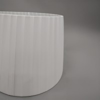 SERA ΦΩΤΙΣΤΙΚΟ ΕΠΙΤΡΑΠΕΖΙΟ 35x35x52cm ΚΕΡΑΜΙΚΟ ΛΑΔΙ ΜΕΤΑΞΩΤΟ ΥΦΑΣΜΑ ΛΕΥΚΟ