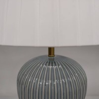 SERA ΦΩΤΙΣΤΙΚΟ ΕΠΙΤΡΑΠΕΖΙΟ 35x35x52cm ΚΕΡΑΜΙΚΟ ΠΕΤΡΟΛ ΜΕΤΑΞΩΤΟ ΥΦΑΣΜΑ ΛΕΥΚΟ