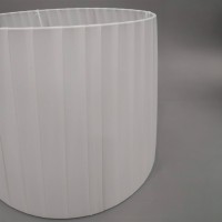 SERA ΦΩΤΙΣΤΙΚΟ ΕΠΙΤΡΑΠΕΖΙΟ 35x35x52cm ΚΕΡΑΜΙΚΟ ΠΕΤΡΟΛ ΜΕΤΑΞΩΤΟ ΥΦΑΣΜΑ ΛΕΥΚΟ