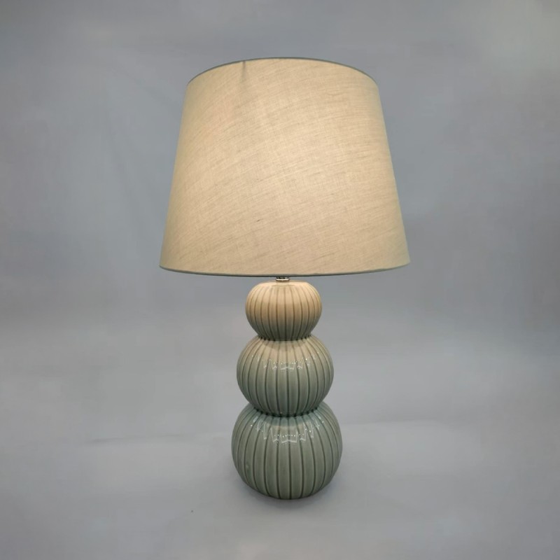 SOMA ΦΩΤΙΣΤΙΚΟ ΕΠΙΤΡΑΠΕΖΙΟ 35x35x56cm ΚΕΡΑΜΙΚΟ ΜΕΝΤΑ ΛΙΝΟ ΜΕΝΤΑ