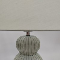 SOMA ΦΩΤΙΣΤΙΚΟ ΕΠΙΤΡΑΠΕΖΙΟ 35x35x56cm ΚΕΡΑΜΙΚΟ ΜΕΝΤΑ ΛΙΝΟ ΜΕΝΤΑ