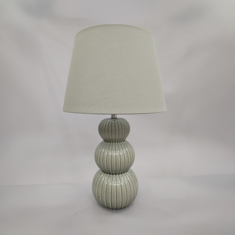 SOMA ΦΩΤΙΣΤΙΚΟ ΕΠΙΤΡΑΠΕΖΙΟ 35x35x56cm ΚΕΡΑΜΙΚΟ ΜΕΝΤΑ ΛΙΝΟ ΜΕΝΤΑ