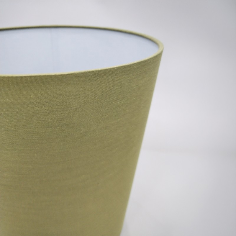 REVI ΦΩΤΙΣΤΙΚΟ ΕΠΙΤΡΑΠΕΖΙΟ 25x25x78cm ΚΕΡΑΜΙΚΟ ΠΡΑΣΙΝΟ ΥΦΑΣΜΑ ΛΑΔΙ