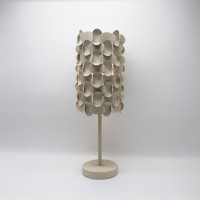 LUCE ΦΩΤΙΣΤΙΚΟ ΕΠΙΤΡΑΠΕΖΙΟ 22x22x64cm ΣΙΔΕΡΟ ΜΠΕΖ