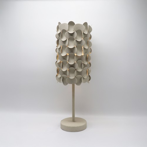 LUCE ΦΩΤΙΣΤΙΚΟ ΕΠΙΤΡΑΠΕΖΙΟ 22x22x64cm ΣΙΔΕΡΟ ΜΠΕΖ