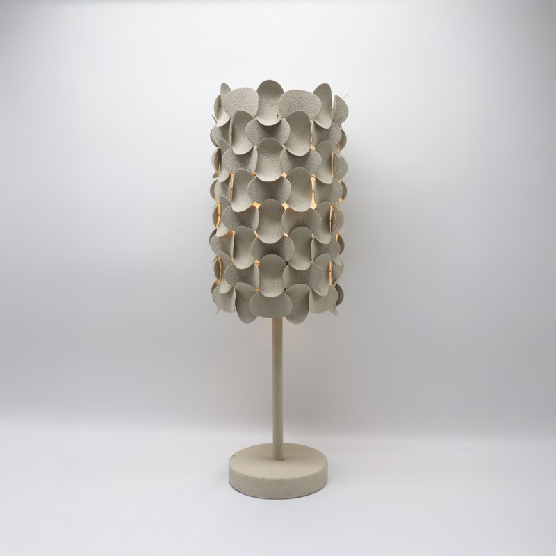LUCE ΦΩΤΙΣΤΙΚΟ ΕΠΙΤΡΑΠΕΖΙΟ 22x22x64cm ΣΙΔΕΡΟ ΜΠΕΖ