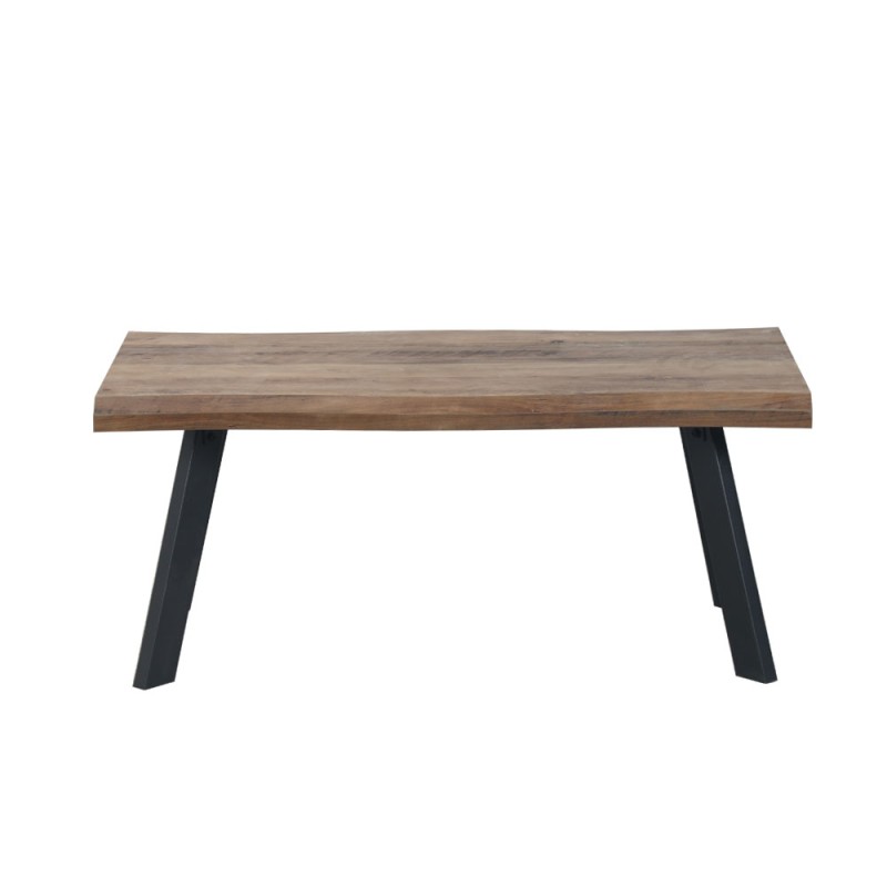 BRICK-URBAN COFFEE TABLE ΚΑΡΥΔΙ ΜΑΥΡΟ 110x60x45cm