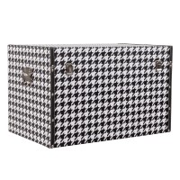 FERRE ΜΠΑΟΥΛΑ SET 4ΤΕΜ ΜΑΥΡΟ ΛΕΥΚΟ 64x40x40cm