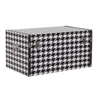 FERRE ΜΠΑΟΥΛΑ SET 4ΤΕΜ ΜΑΥΡΟ ΛΕΥΚΟ 64x40x40cm