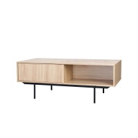 RIGOTE COFFEE TABLE 1ΣΥΡΤΑΡΙ SONOMA ΜΑΥΡΟ 120x59x45cm