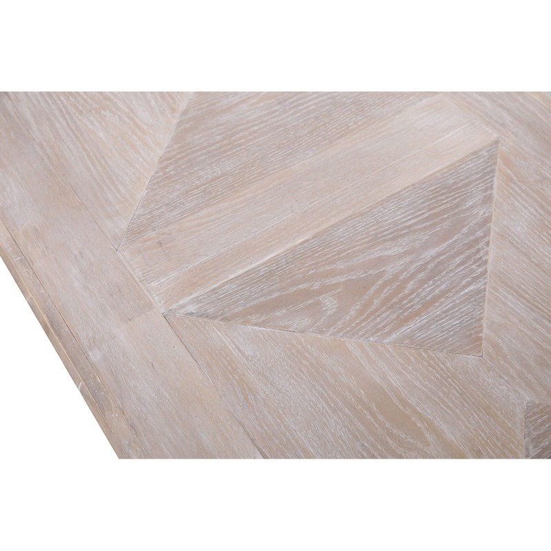 HISTORY COFFEE TABLE ΛΕΥΚΟ ΦΥΣΙΚΟ 125x64x50cm