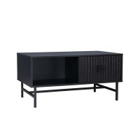 KIMONO COFFEE TABLE 1ΣΥΡΤΑΡΙ ΜΑΥΡΟ 100x59x50.2cm