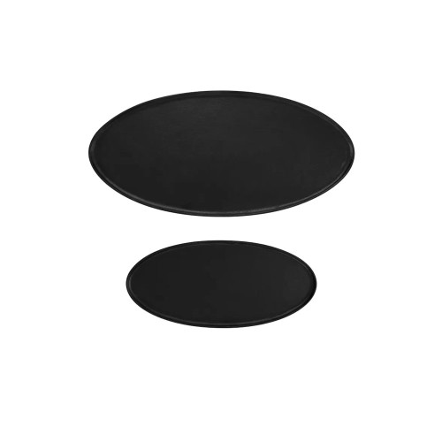 LANDING COFFEE TABLE SET 3ΤΕΜ ΜΑΥΡΟ 89x41x61.5cm