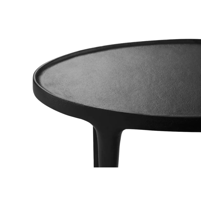 LANDING COFFEE TABLE SET 3ΤΕΜ ΜΑΥΡΟ 89x41x61.5cm