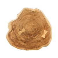 RAW COFFEE TABLE ΦΥΣΙΚΟ 80x80x40cm