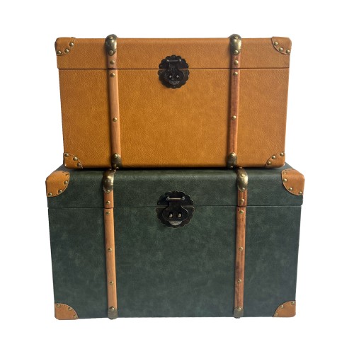 SADAR ΜΠΑΟΥΛΑ SET 2ΤΜΧ ΛΑΔΙ ΜΟΥΣΤΑΡΔΙ 64x40x40cm