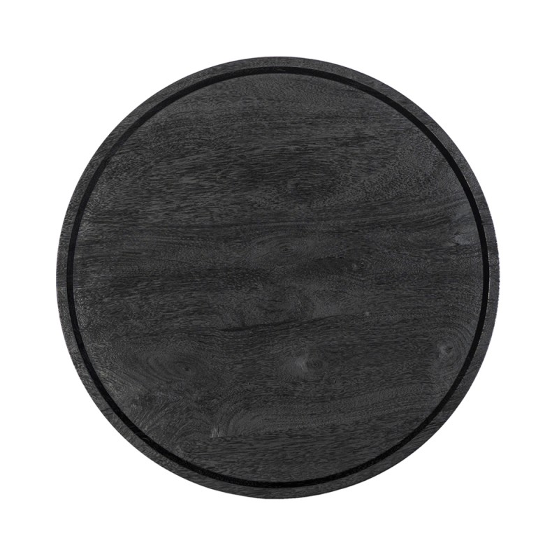 SOHO COFFEE TABLE ΜΑΥΡΟ 65x65x45cm