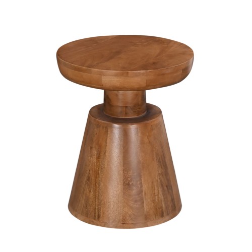 ROOK SIDE TABLE ΦΥΣΙΚΟ 38x38x46cm