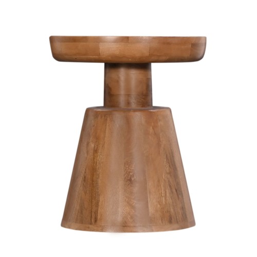 ROOK SIDE TABLE ΦΥΣΙΚΟ 38x38x46cm