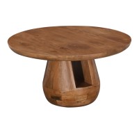 GATE COFFEE TABLE ΦΥΣΙΚΟ 80x80x40cm