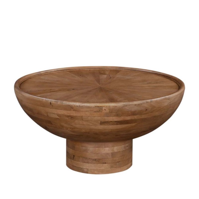 MOSI COFFEE TABLE ΦΥΣΙΚΟ 80x80x40cm
