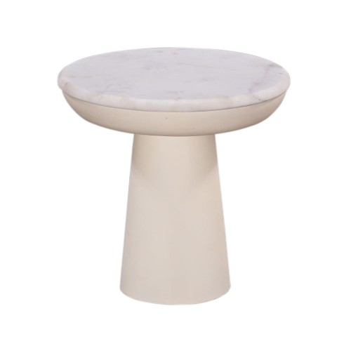 SAVY SIDE TABLE ΦΥΣΙΚΟ 40x40x40cm