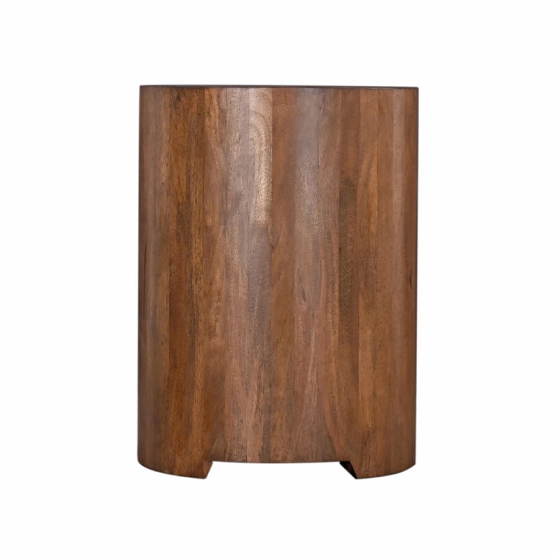 BLOCK SIDE TABLE ΦΥΣΙΚΟ 45x45x62.5cm