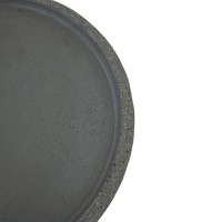 ORRIN COFFEE TABLE ΑΝΘΡΑΚΙ ΦΥΣΙΚΟ 73x73x48cm