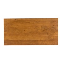 WIRE COFFEE TABLE ΚΑΡΥΔΙ ΜΑΥΡΟ 120x60x40cm