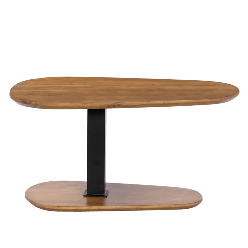 LEVEL COFFEE TABLE ΚΑΡΥΔΙ ΜΑΥΡΟ 95x65x48cm