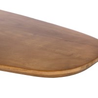 LEVEL COFFEE TABLE ΚΑΡΥΔΙ ΜΑΥΡΟ 95x65x48cm