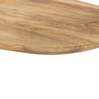 LEVEL COFFEE TABLE ΦΥΣΙΚΟ ΜΑΥΡΟ 95x65x48cm