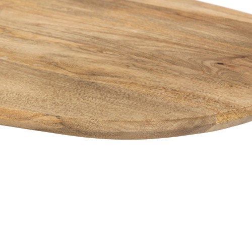 LEVEL COFFEE TABLE ΦΥΣΙΚΟ ΜΑΥΡΟ 95x65x48cm