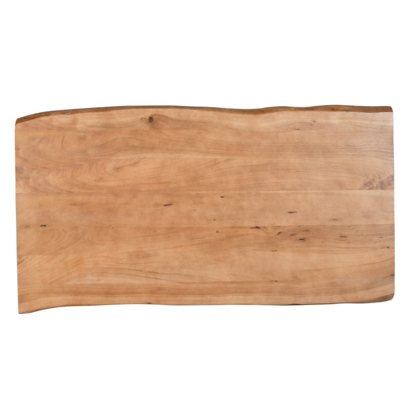 MINGLE COFFEE TABLE ΚΑΡΥΔΙ ΜΑΥΡΟ 115x60x42cm