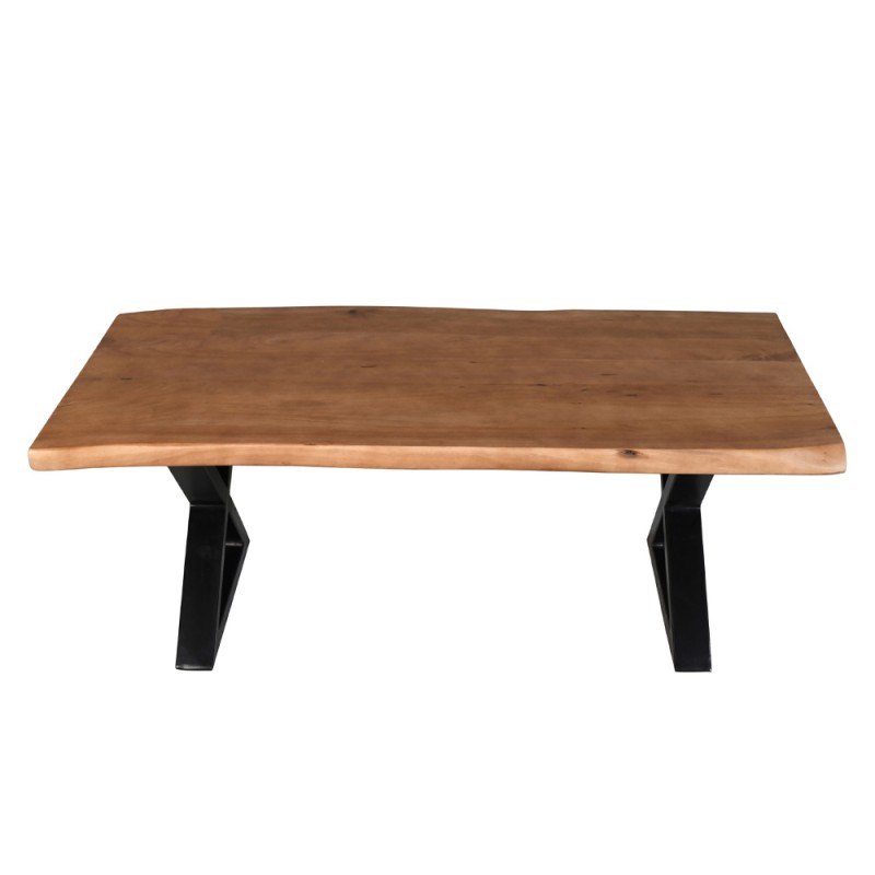 MINGLE COFFEE TABLE ΚΑΡΥΔΙ ΜΑΥΡΟ 115x60x42cm