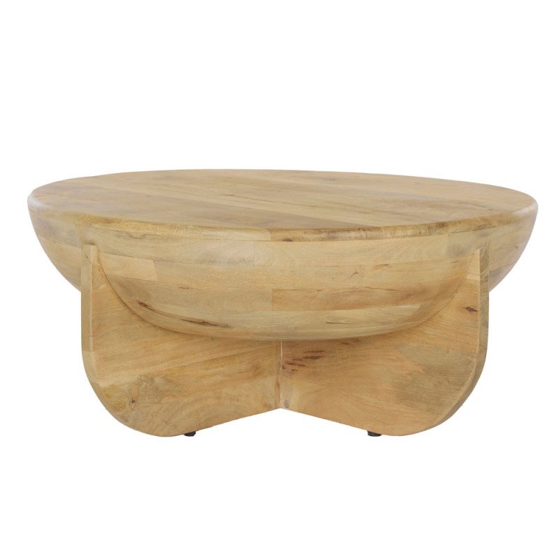 PALOMA COFFEE TABLE ΦΥΣΙΚΟ 91x91x40cm