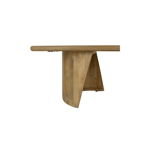 SPIRAL COFFEE TABLE ΦΥΣΙΚΟ 130x70x45cm