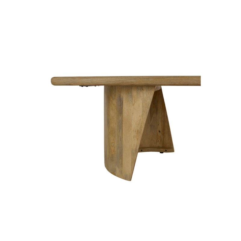 SPIRAL COFFEE TABLE ΦΥΣΙΚΟ 130x70x45cm