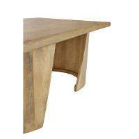 SPIRAL COFFEE TABLE ΦΥΣΙΚΟ 130x70x45cm