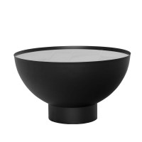 ARCHES COFFEE TABLE ΜΑΥΡΟ 70x70x40cm